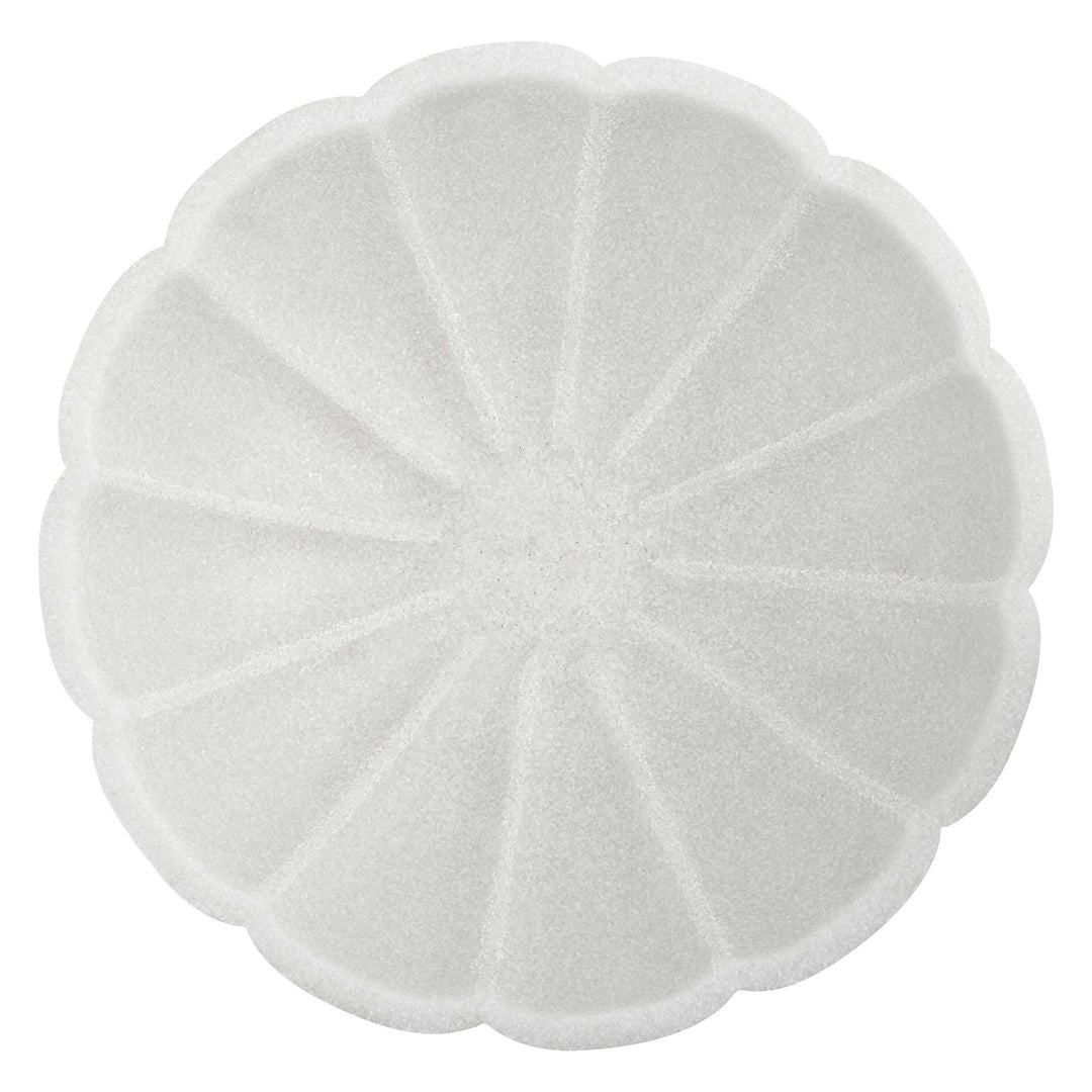 American Home Furniture Uttermost Petal Ivory Ricestone Bowl