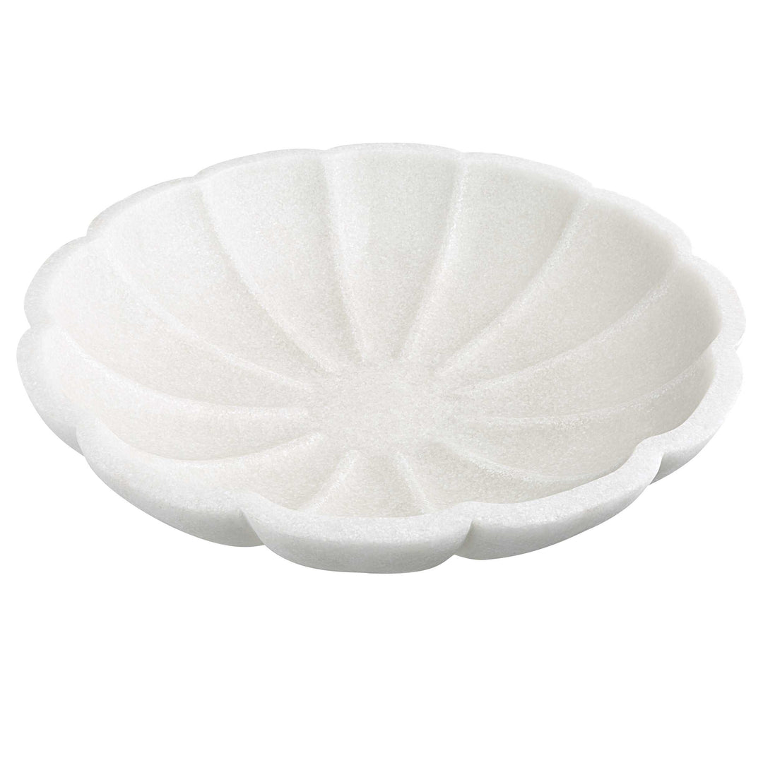 American Home Furniture Uttermost Petal Ivory Ricestone Bowl