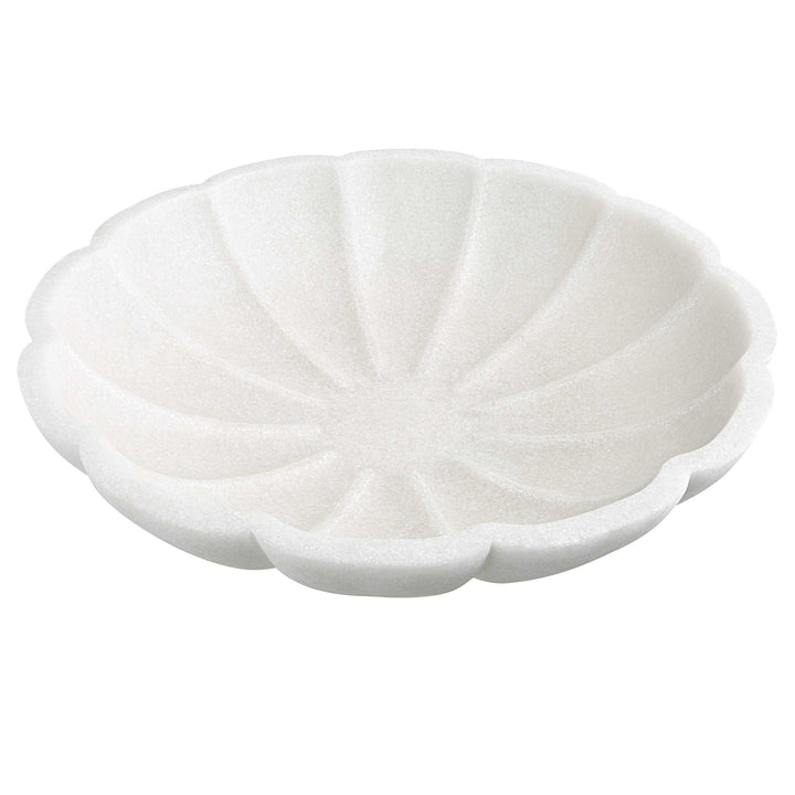 American Home Furniture Uttermost Petal Ivory Ricestone Bowl