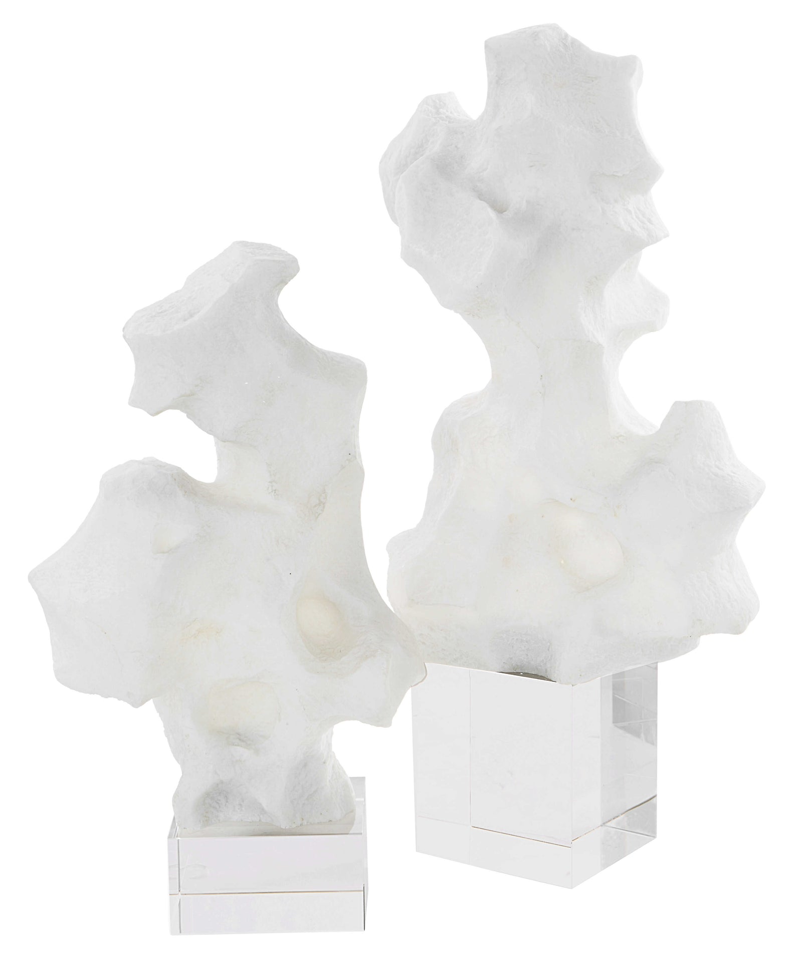 American Home Furniture Uttermost Remnant Sculptures Set of 2