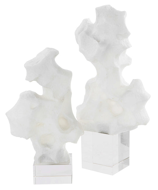 American Home Furniture Uttermost Remnant Sculptures Set of 2