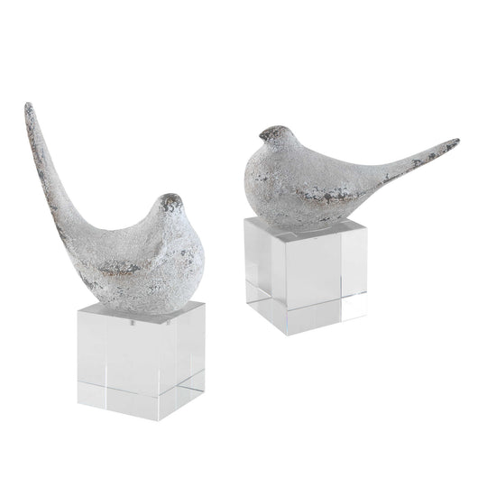 American Home Furniture Uttermost Better Together Bird Sculptures Set of 2