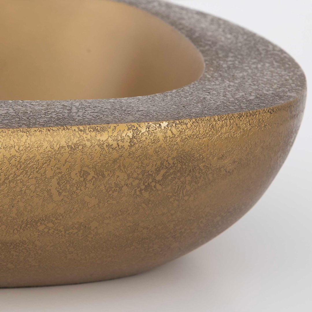 American Home Furniture Uttermost Ovate Brass Bowls Set Of 2