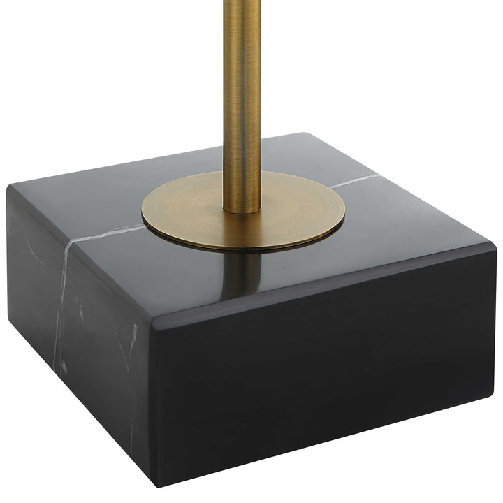 American Home Furniture Uttermost Realm Spherical Brass Sculptures Set Of 2