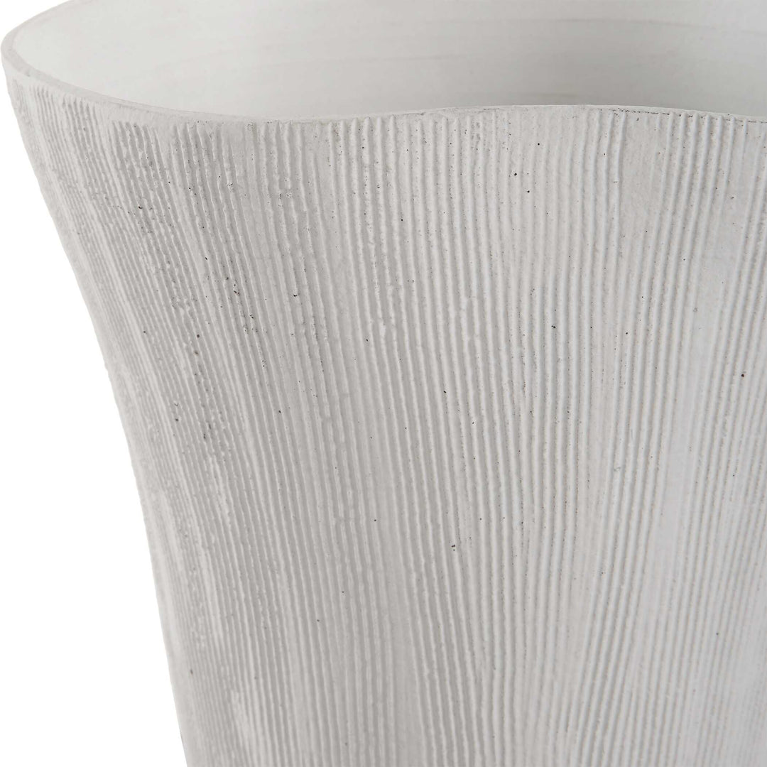 American Home Furniture Uttermost Floreana Tall White Vase