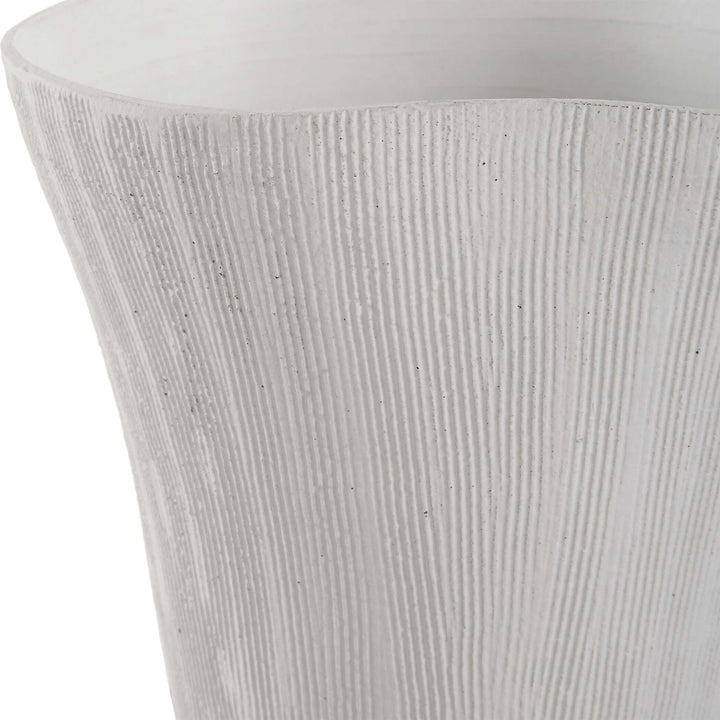 American Home Furniture Uttermost Floreana Tall White Vase