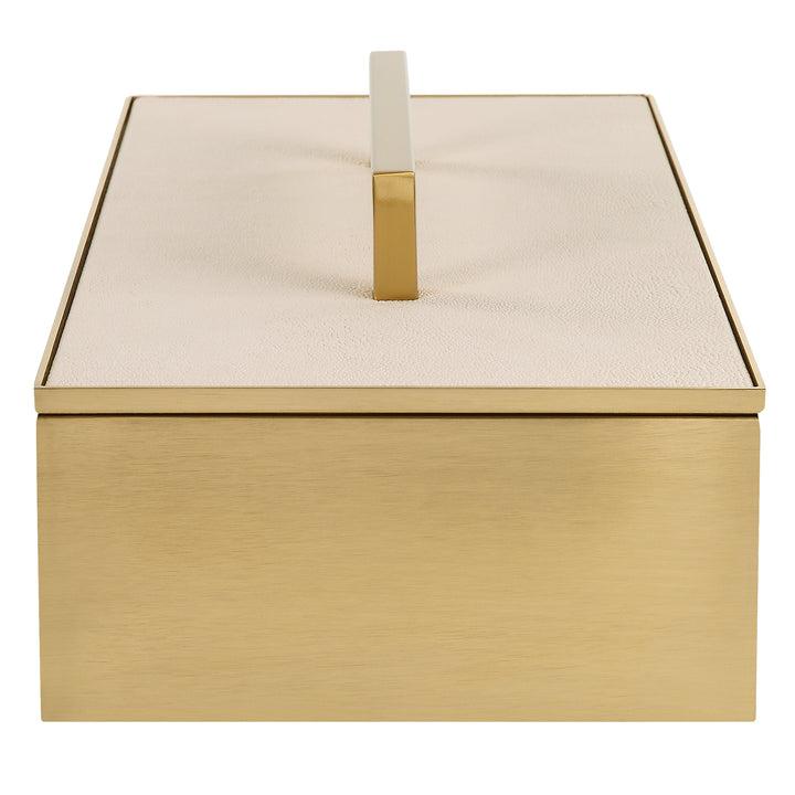 American Home Furniture Uttermost Wessex White Box