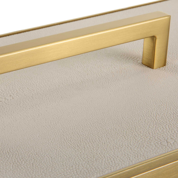 American Home Furniture Uttermost Wessex White Box