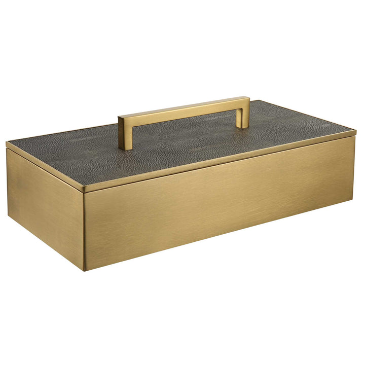 American Home Furniture Uttermost Wessex Gray Box