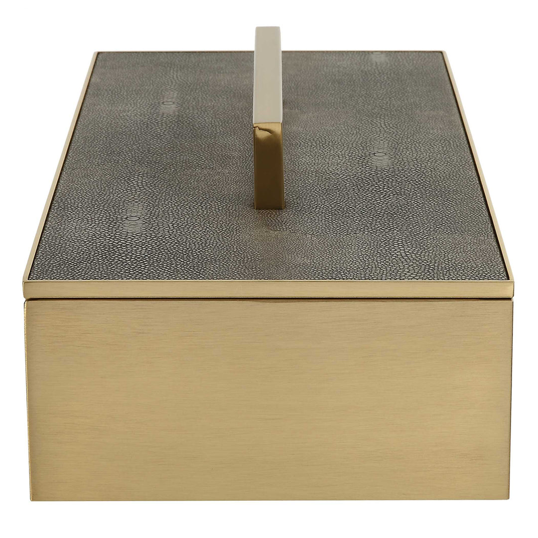 American Home Furniture Uttermost Wessex Gray Box