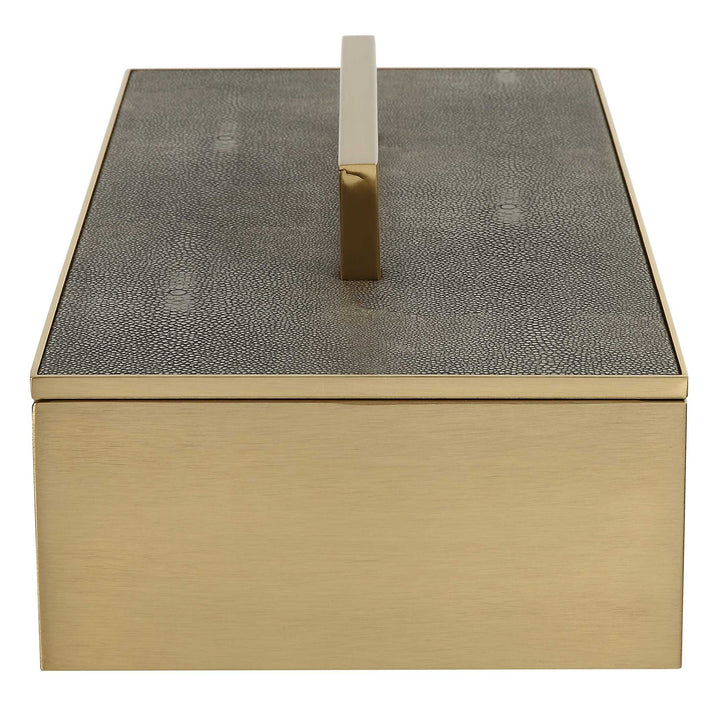 American Home Furniture Uttermost Wessex Gray Box