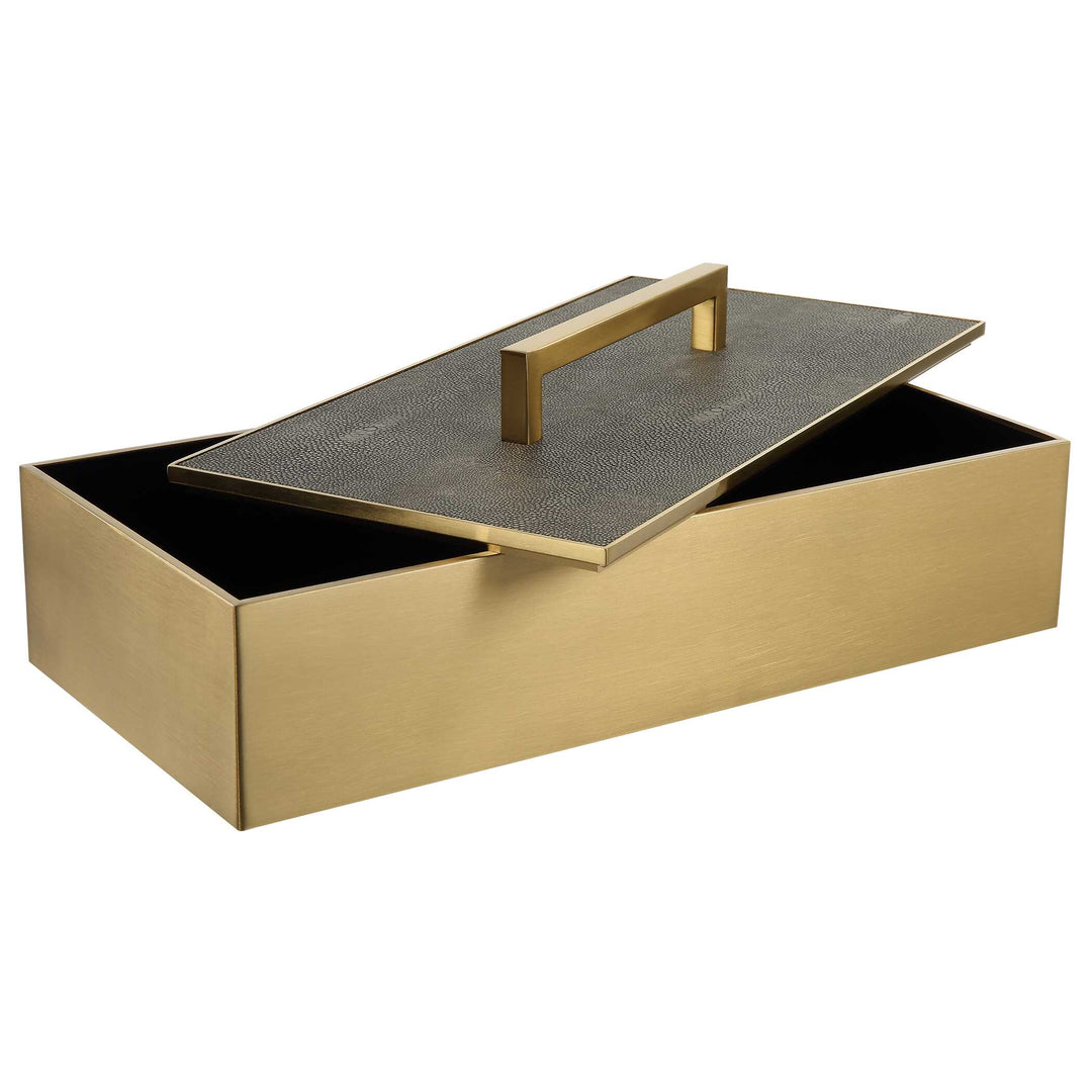 American Home Furniture Uttermost Wessex Gray Box