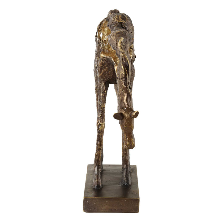 American Home Furniture Uttermost Openly Grazing Horse Sculpture