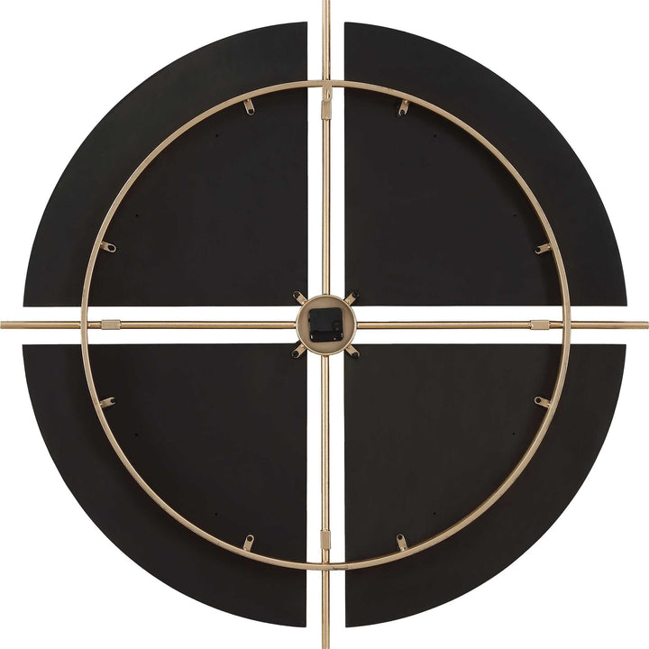 American Home Furniture Uttermost Walnut Elegance Wall Clock