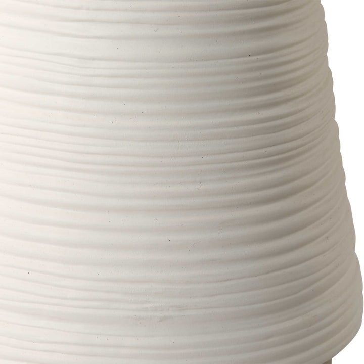 American Home Furniture Uttermost Ridgeline White Vases, S/2