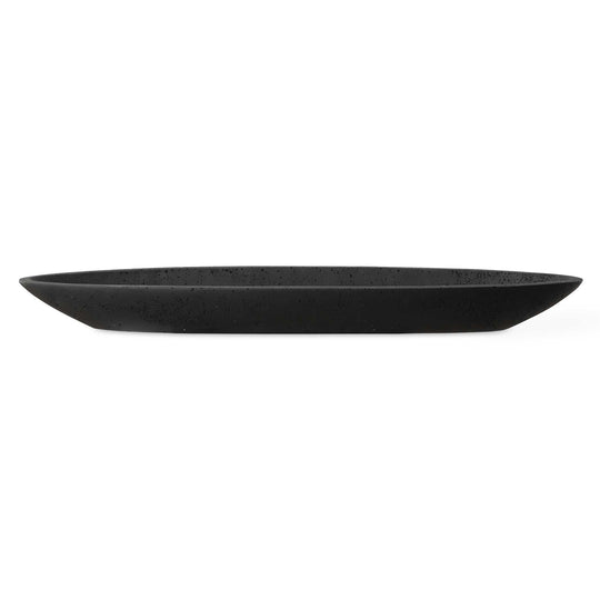 American Home Furniture Uttermost Vessel Cast Black Canoe Bowl