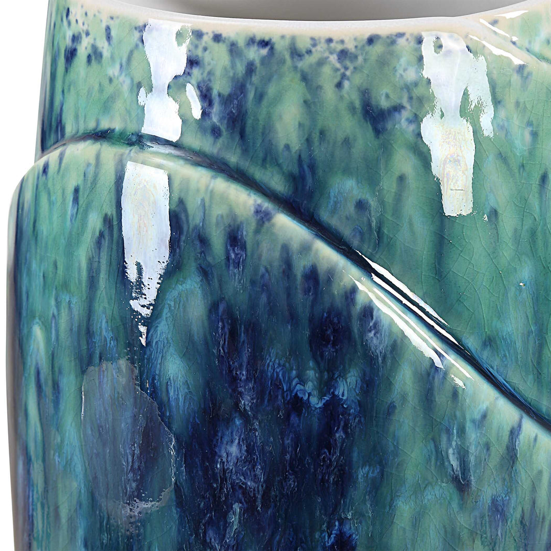 American Home Furniture Uttermost Tranquil Duo, Vases, S/2