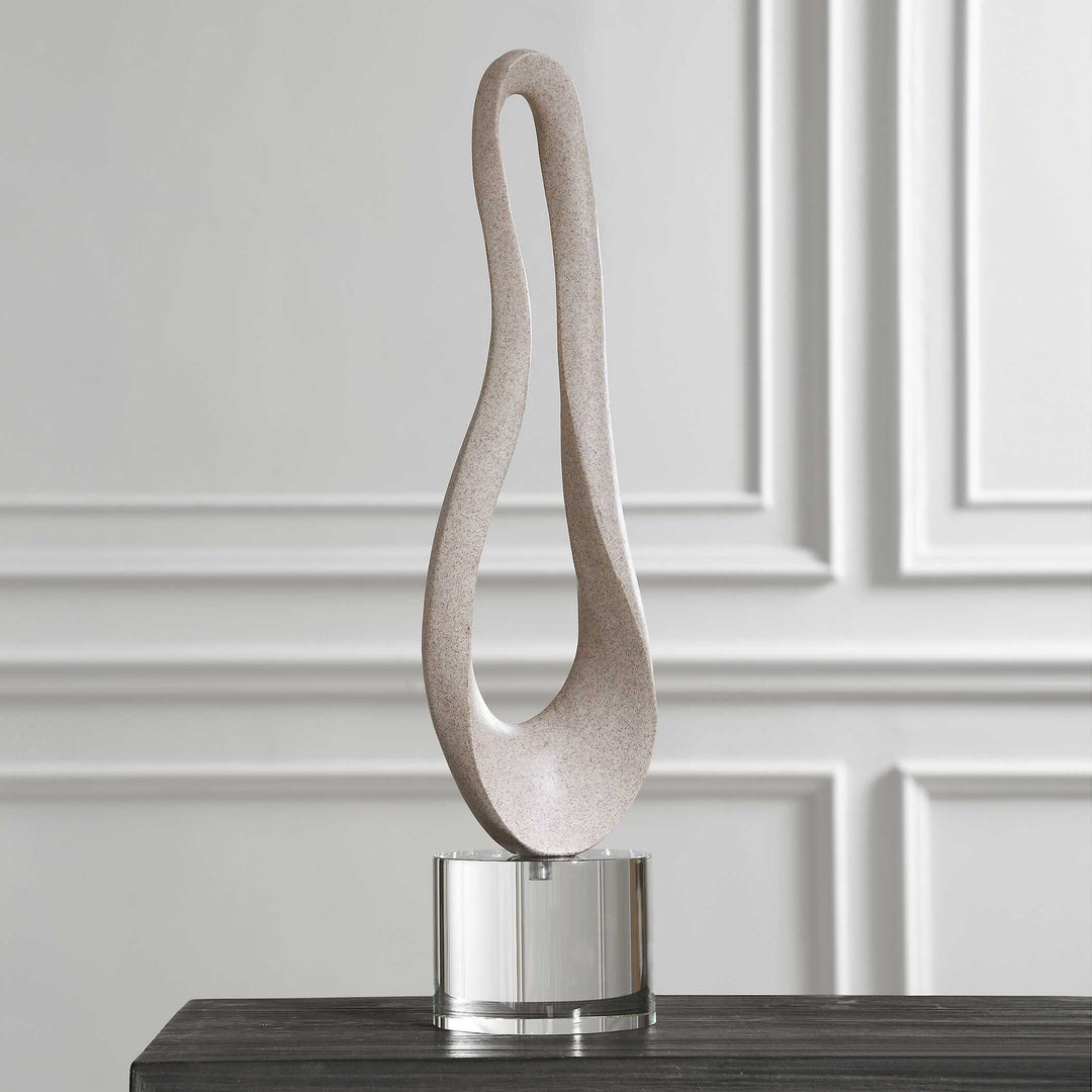 American Home Furniture Uttermost Oval Harmony Sculpture