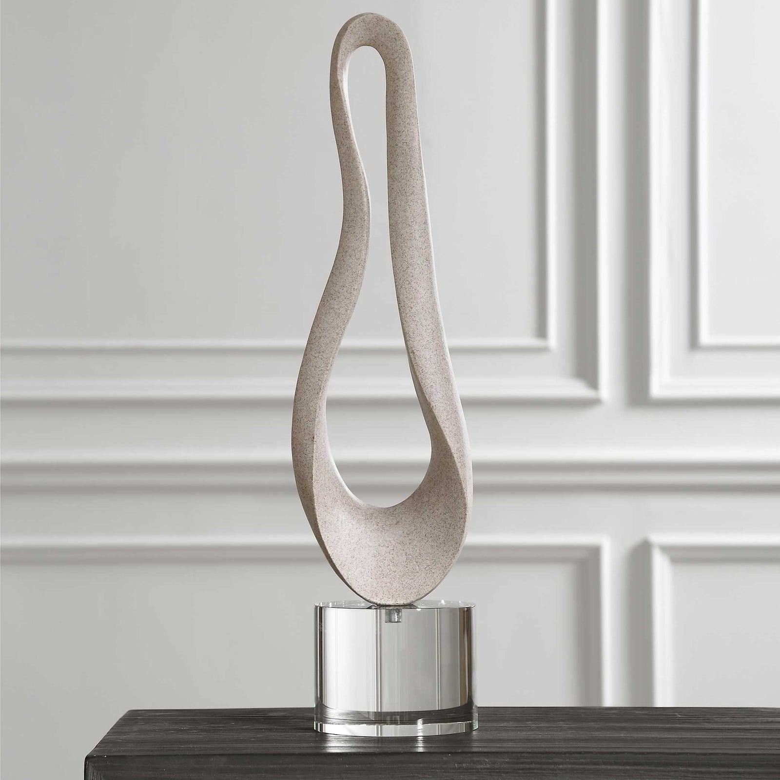 American Home Furniture Uttermost Oval Harmony Sculpture