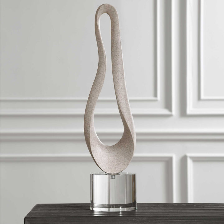 American Home Furniture Uttermost Oval Harmony Sculpture