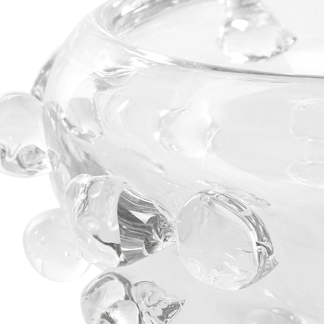 American Home Furniture Uttermost Aura Clear Glass Bowl