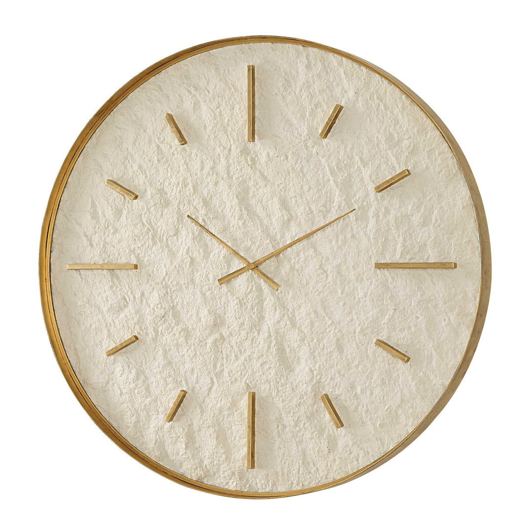 American Home Furniture Uttermost Stone Serenity Wall Clock