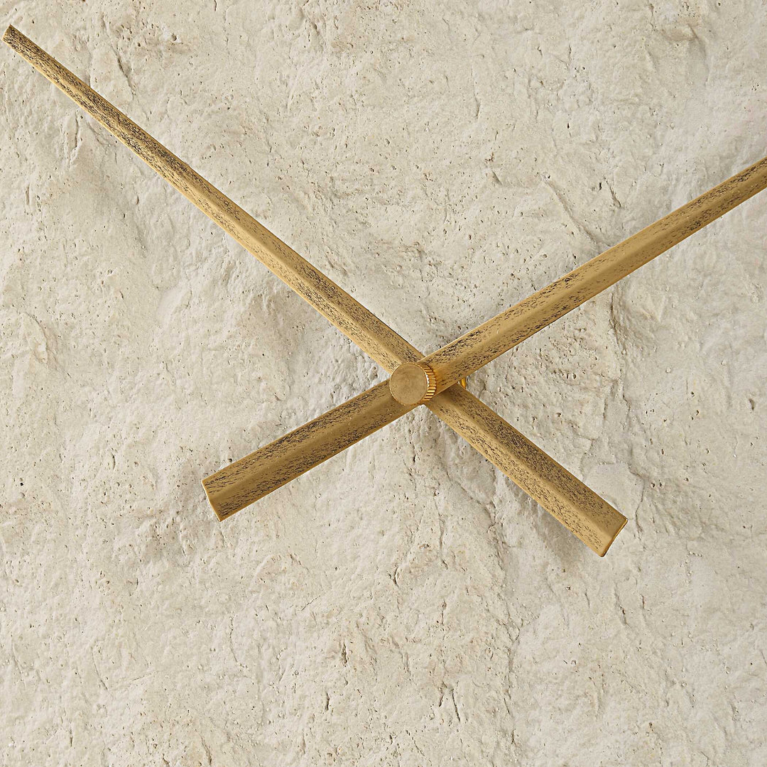 American Home Furniture Uttermost Stone Serenity Wall Clock