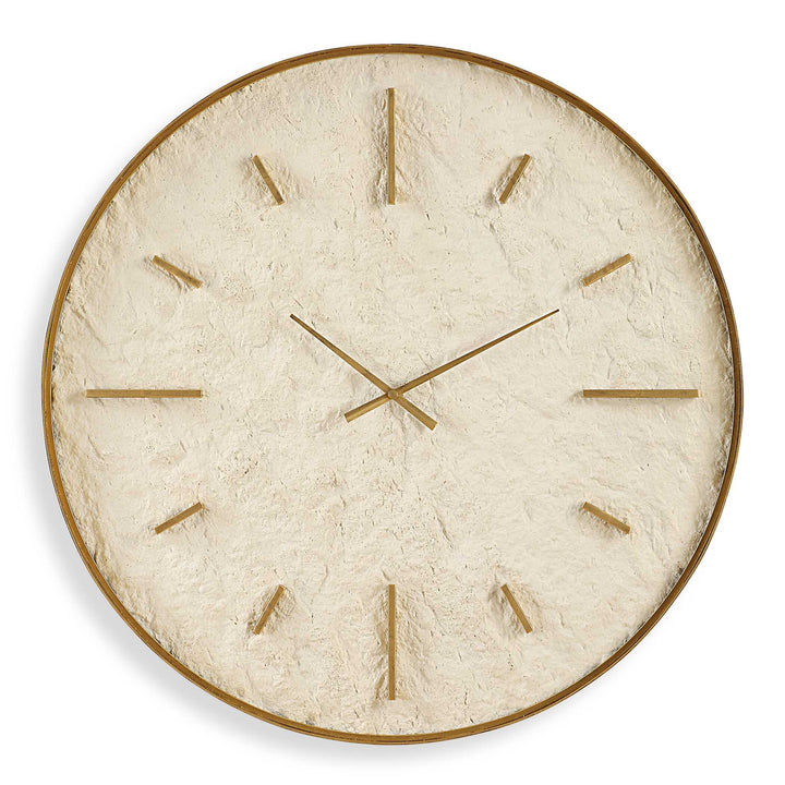 American Home Furniture Uttermost Stone Serenity Wall Clock
