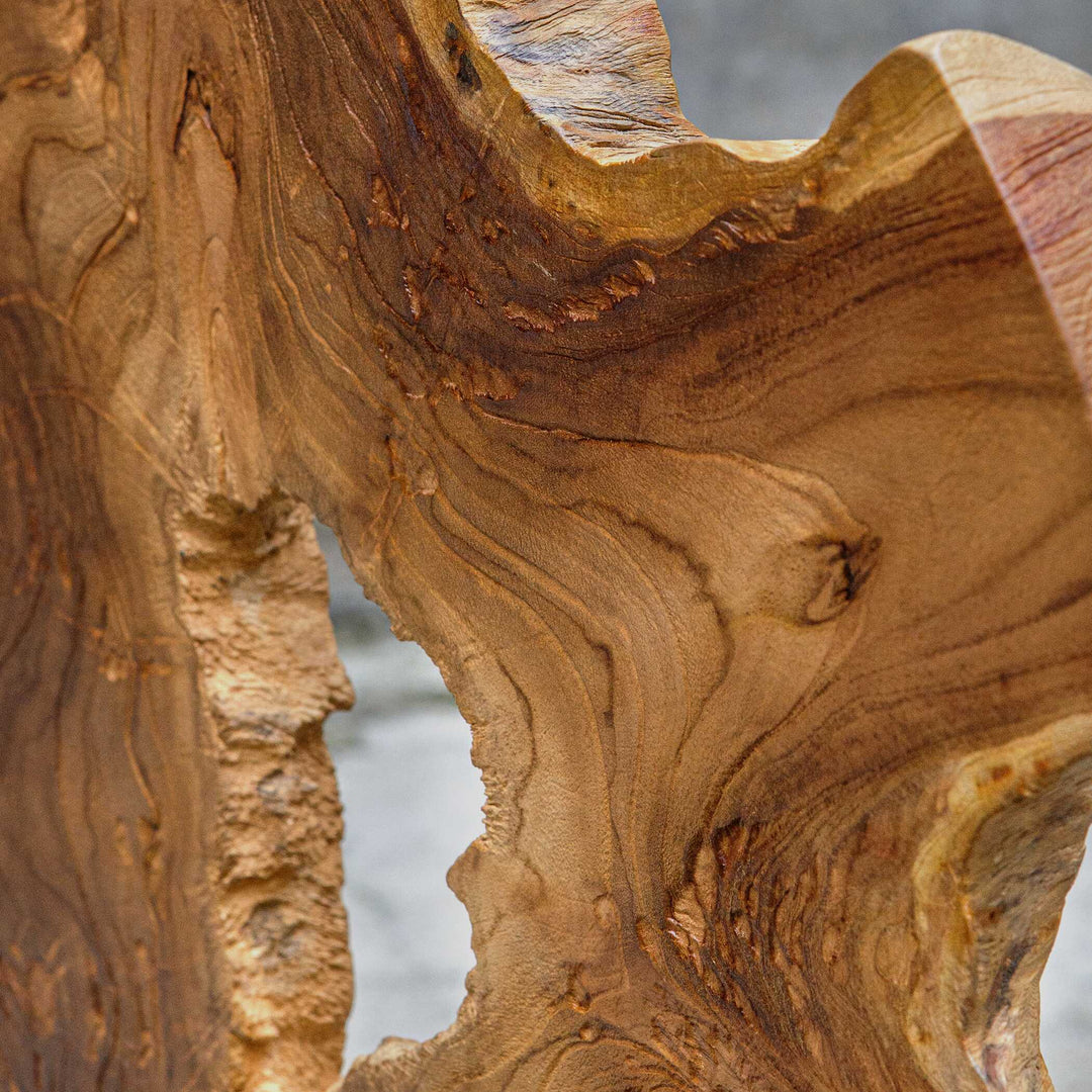 American Home Furniture Uttermost Bahati Wood Natural Sculpture