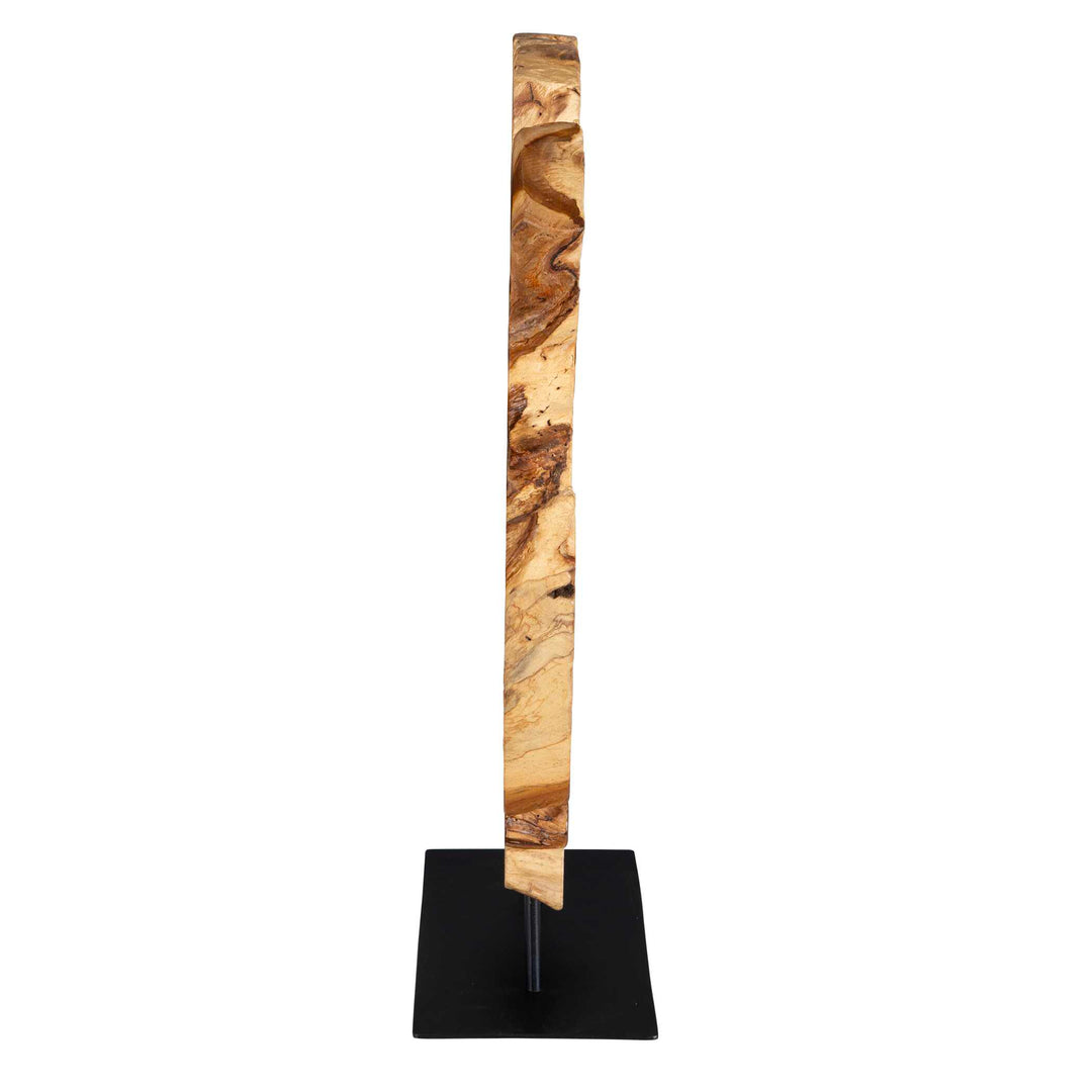 American Home Furniture Uttermost Bahati Wood Natural Sculpture