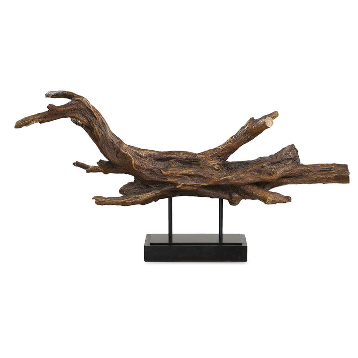American Home Furniture Uttermost Gilded Sculpture Branch
