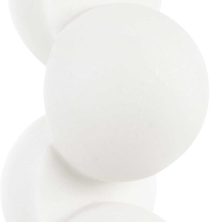 American Home Furniture Uttermost Symmetry White Sculptures Set of 2