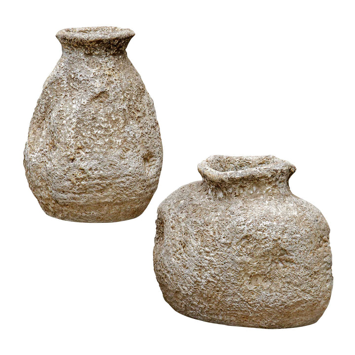 American Home Furniture Uttermost Ancient Echos Vases Set of 2