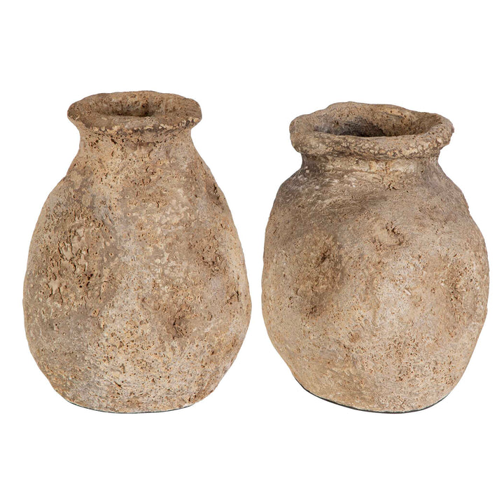 American Home Furniture Uttermost Ancient Echos Vases Set of 2