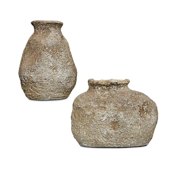 American Home Furniture Uttermost Ancient Echos Vases Set of 2