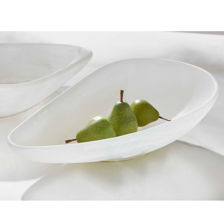 American Home Furniture Uttermost Marchena White Bowl