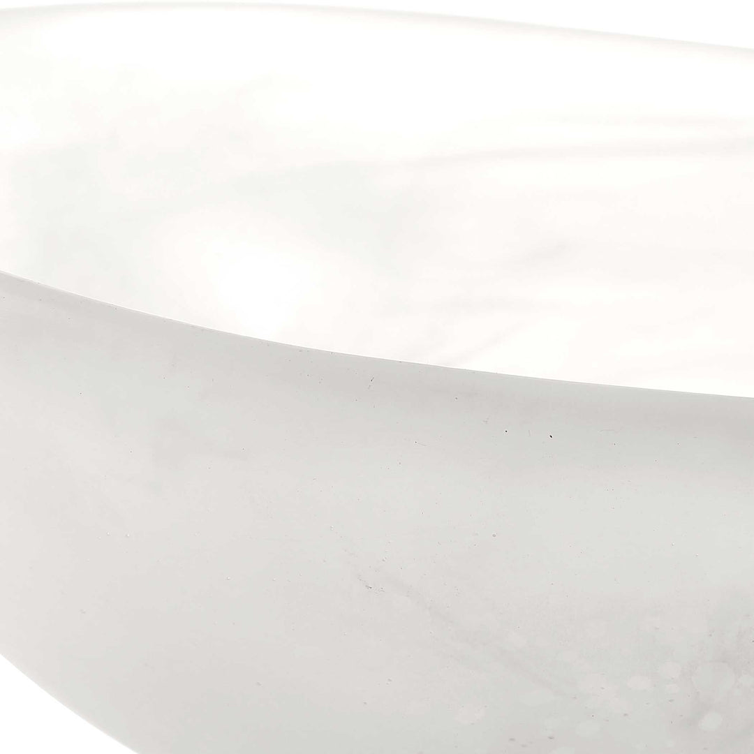 American Home Furniture Uttermost Marchena White Bowl