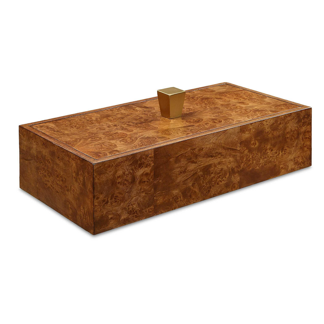 Burl Haven Box - AmericanHomeFurniture