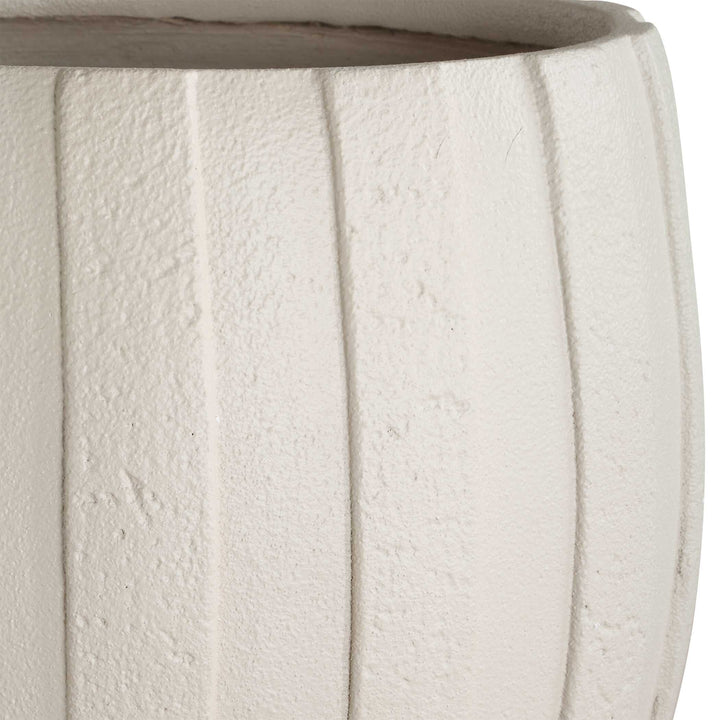 American Home Furniture Uttermost Ridgehaven Textured Outdoor Planter