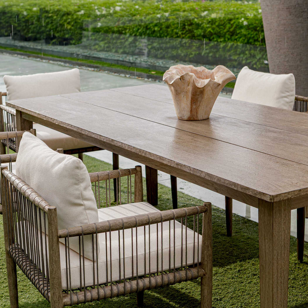 American Home Furniture Uttermost Teak Flow Natural Outdoor Bowl