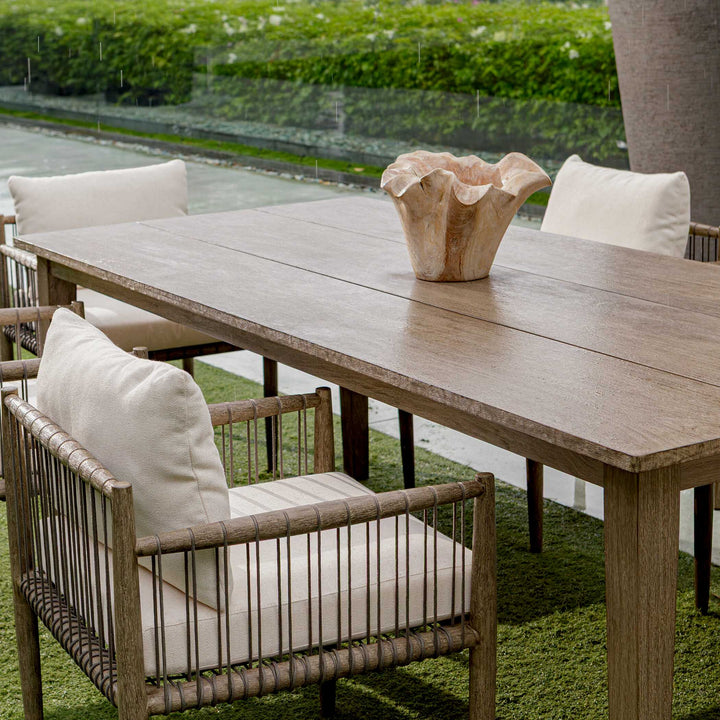 American Home Furniture Uttermost Teak Flow Natural Outdoor Bowl