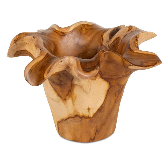 American Home Furniture Uttermost Teak Flow Natural Outdoor Bowl