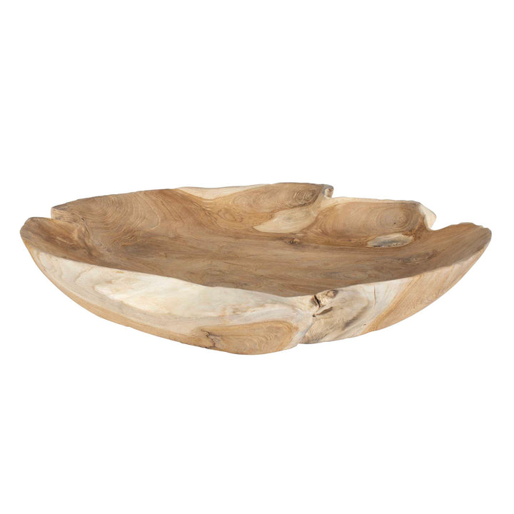 American Home Furniture Uttermost Organic Embrace Outdoor Teak Bowl