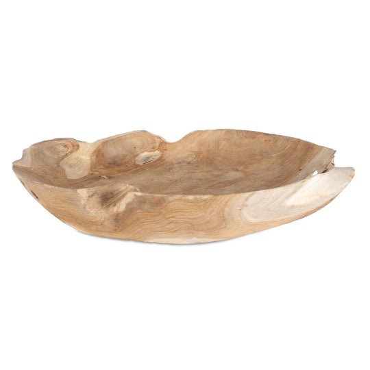 American Home Furniture Uttermost Organic Embrace Outdoor Teak Bowl