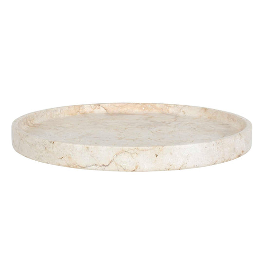 American Home Furniture Uttermost Travessa Outdoor Round Stone Tray