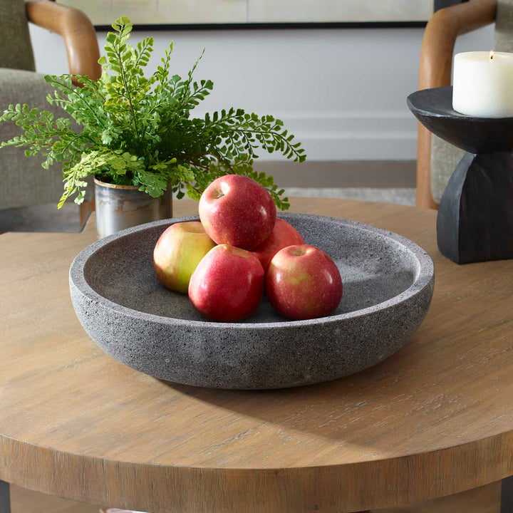 American Home Furniture Uttermost Ashen Earth Outdoor Bowl
