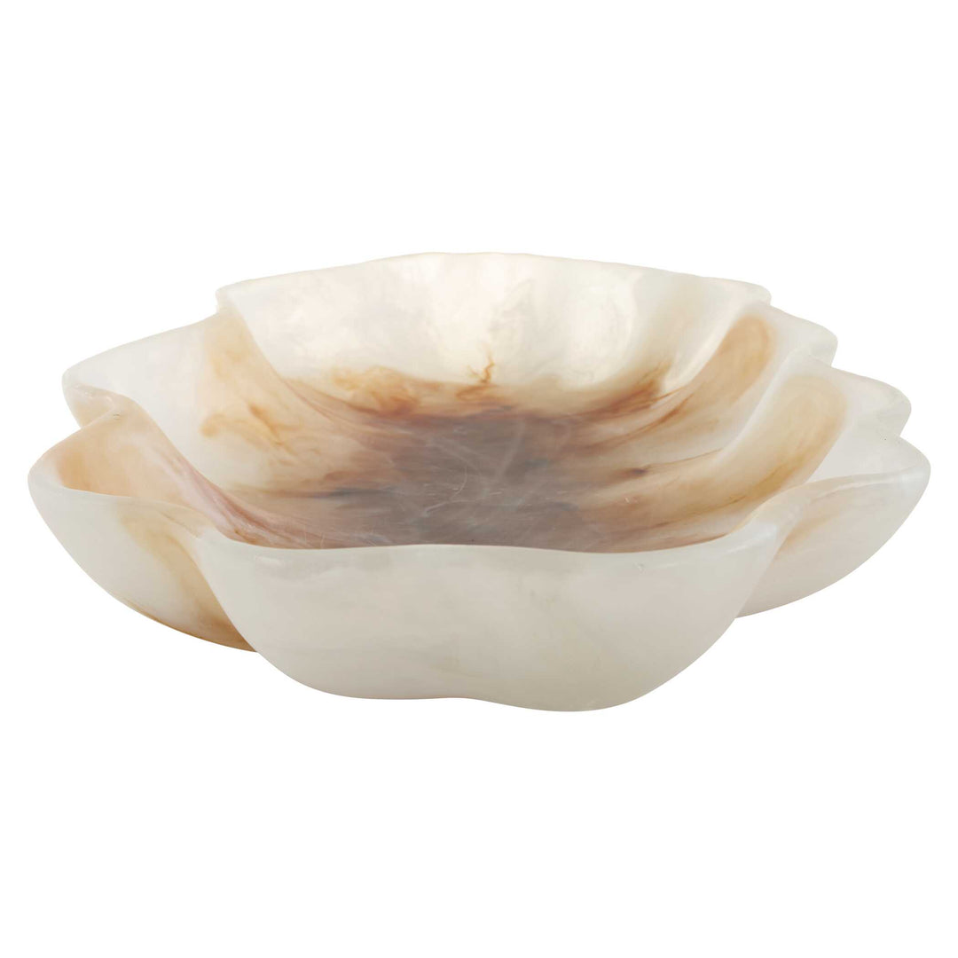 American Home Furniture Uttermost Organic Elegance Wavy Oval Bowl