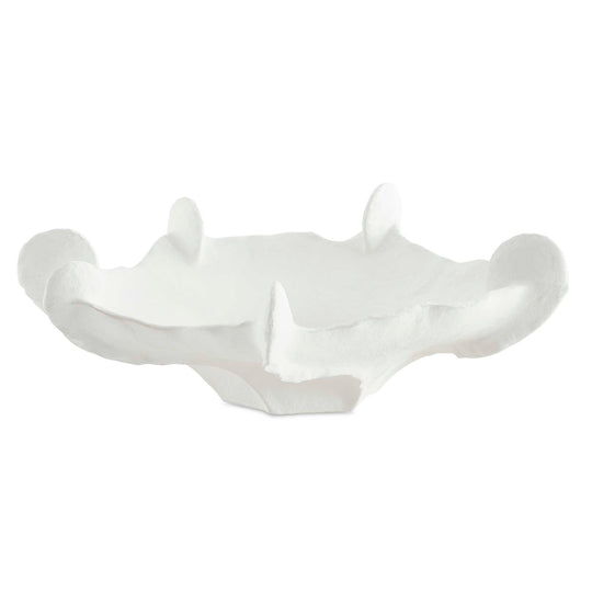 American Home Furniture Uttermost Coral Mirage White Outdoor Bowl