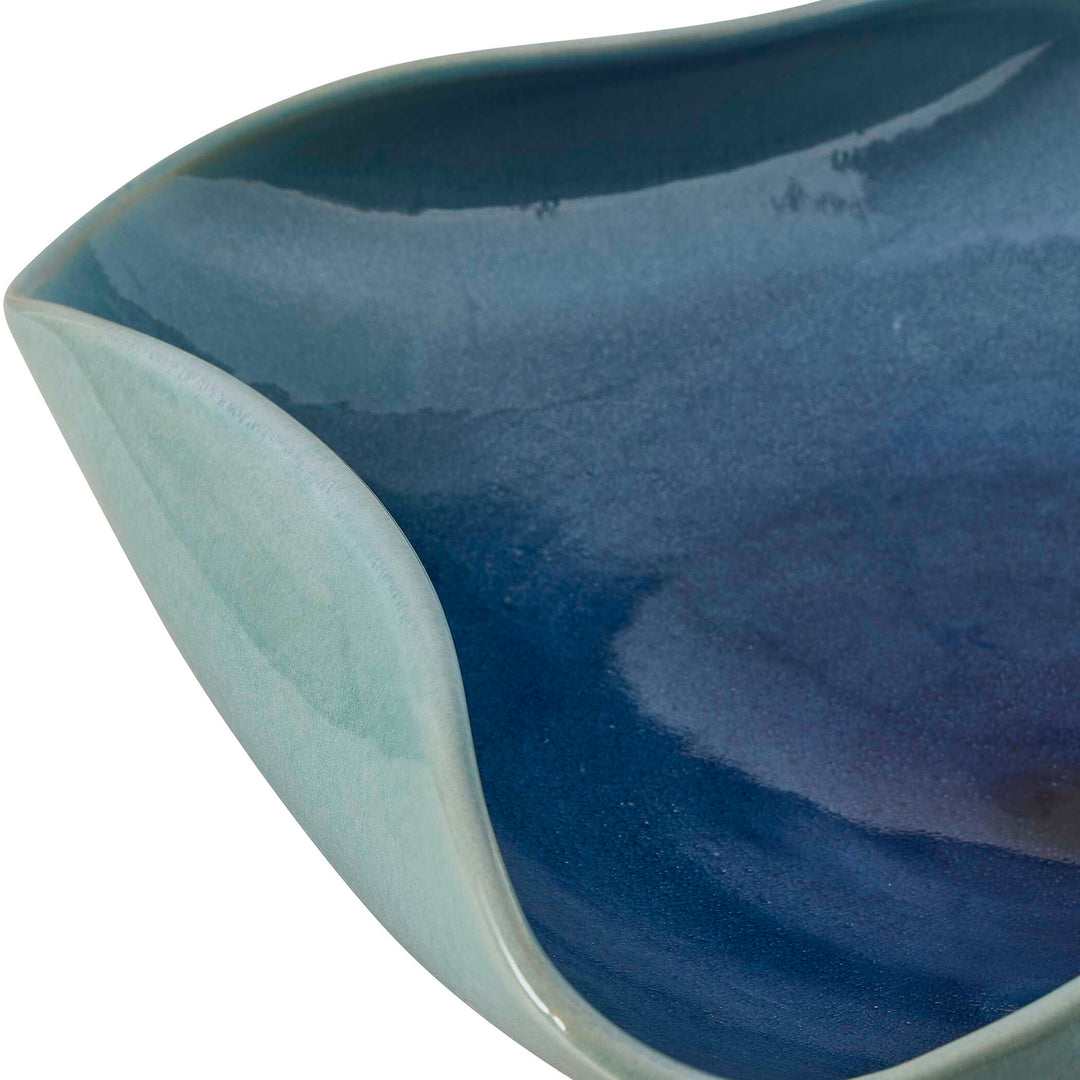 American Home Furniture Uttermost Blue Lagoon Outdoor Bowl