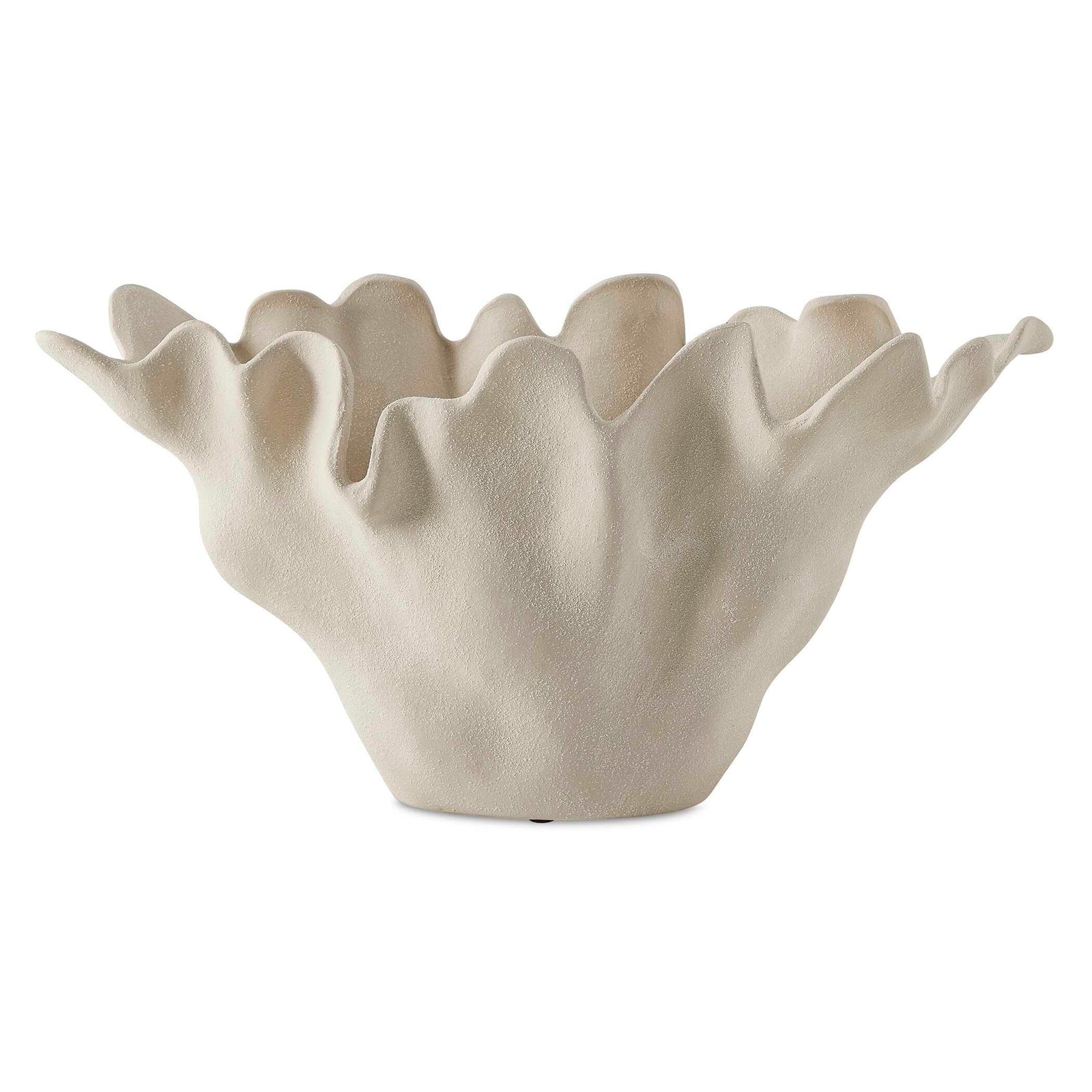 American Home Furniture Uttermost Sand Dune Outdoor Ceramic Bowl